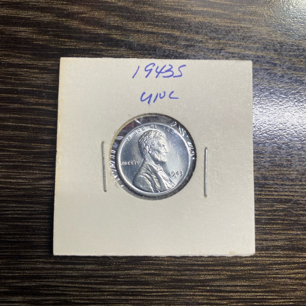 1943 S Steel Lincoln Penny Uncirculated